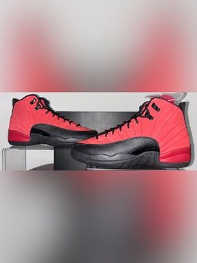 Nike Air Jordan 12 Retro GS "Reverse Flu Game GS Size 7Y Brand New With Box